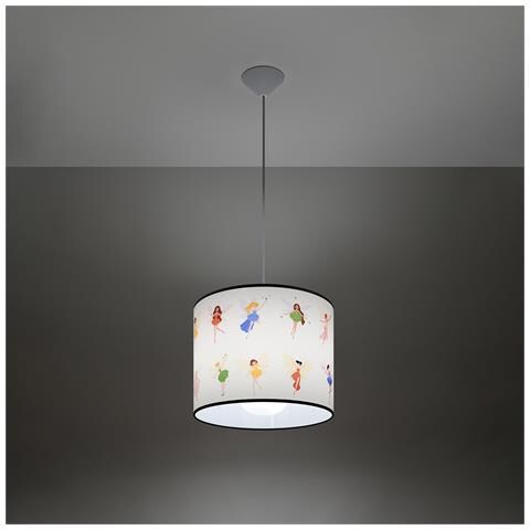 Sollux Lighting Lampada A Sospensione Fairy 30 Sl.1416 - Moderno Lampade A Sospensione Multicolore 95x30x30 Cm - Foto 8