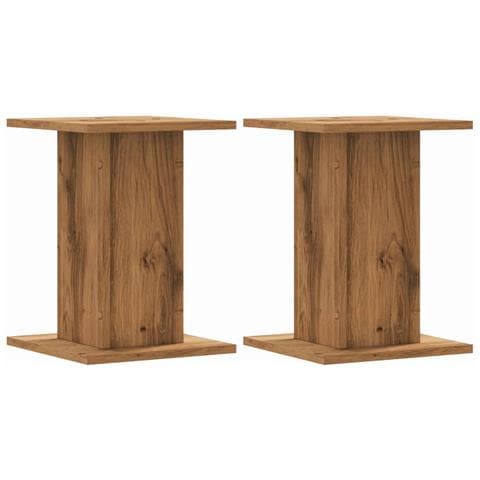 Supporti Altoparlanti Rovere 30x30x40 cm Multistrato - Foto 2