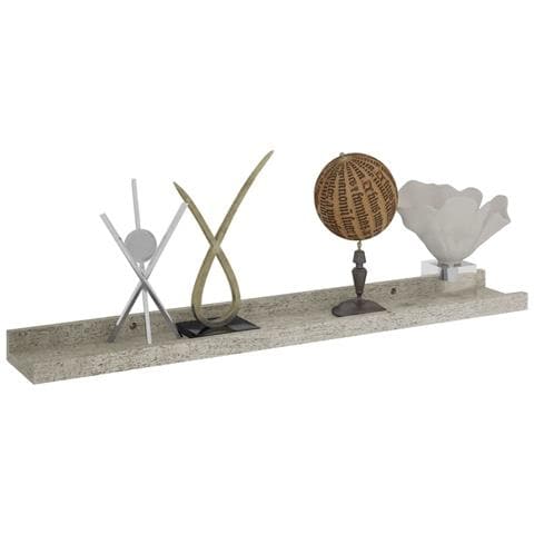 Lusso Casadino -  Mensole Da Parete 4 Pz Grigio Cemento 60x9x3 Cm - Foto 2