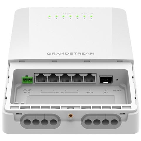 GWN7710R switch di rete Gestito L2 Gigabit Ethernet (10/100/1000) Supporto Power over Ethernet (PoE) Bianco - Foto 2