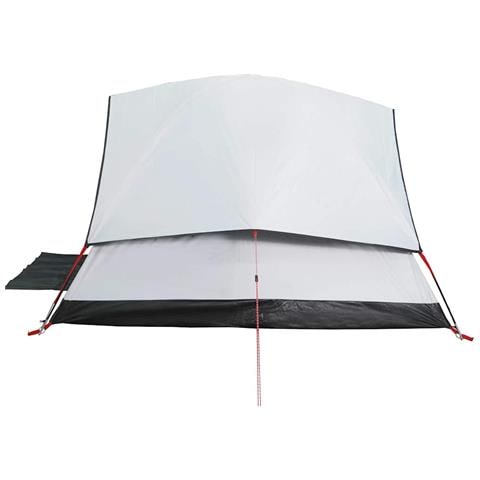 Tenda Campeggio a Cupola 2 Persone Bianca Tessuto Impermeabile - Foto 8