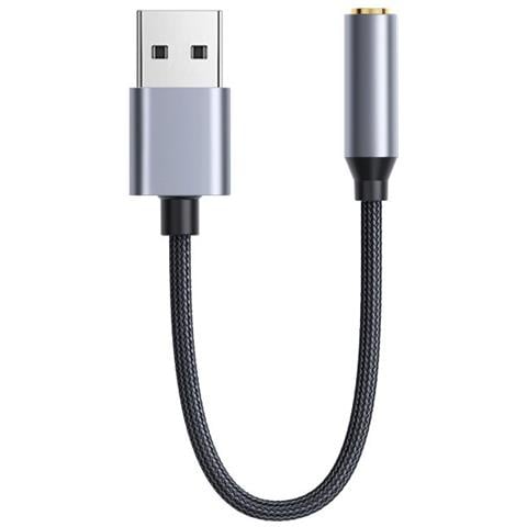 Cavo Audio Usb A 3.5mm - 0.2m - Foto 2