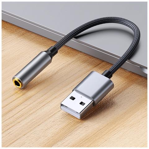 Cavo Audio Usb A 3.5mm - 0.2m - Foto 5