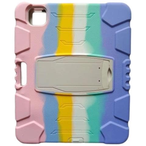 Custodia Armatura Con Supporto Per Samsung Galaxy Tab S6 Lite 2020/22 Arcobaleno - Foto 1
