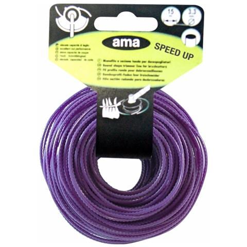 Filo Per Decespugliatore Da 15m Sezione Quadrata Seghettata Ø 4mm - Foto 1