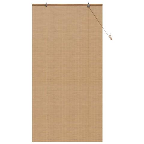 Tende e Tapparelle per Finestre con tende Marrone Chiaro Bambù - Foto 1