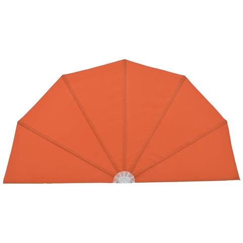 Tenda Laterale Per Terrazza Pieghevole Terracotta 160 Cm - Foto 1
