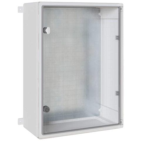 Armadietto di Controllo Grigio 50 x 24.5 x 70 cm Plastica ABS - Foto 1