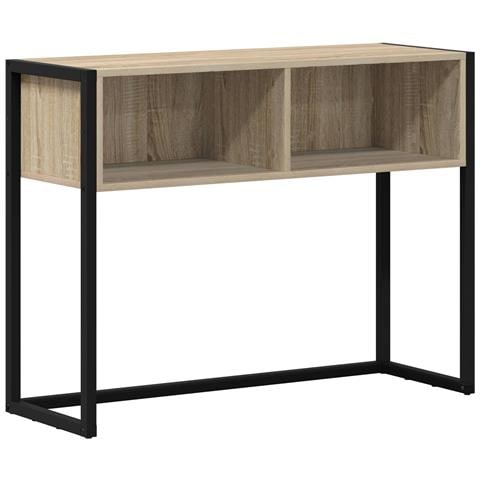 Tavolino Sonoma 100 x 36 x 75 cm Legno multistrato - Foto 1