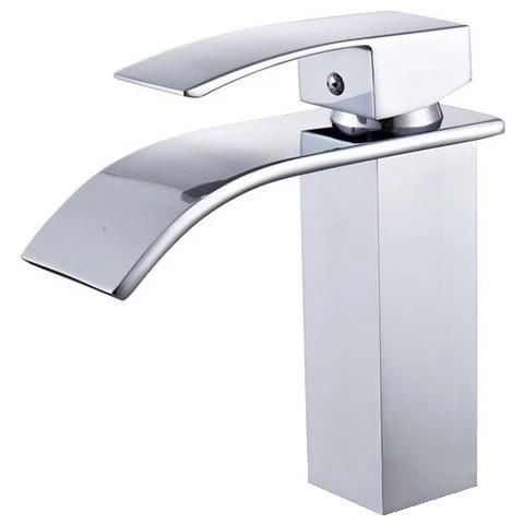 Rubinetto per lavabo da bagno, Blackswan, tipo M84, modello cromato lucido, misura 19 cm - Foto 1