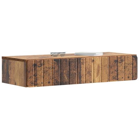 Tavolino da Parete Laterale Legno antico 87,5 x 34,5 x 17 cm - Foto 2