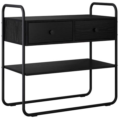 Tavolo consolle Rovere Nero 100 x 40 x 75 cm - Foto 1
