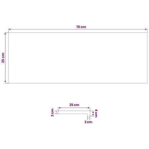Tappeti per scale 16 pz 70 x 25 x 2 cm Naturale - Foto 7