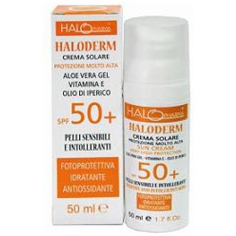 Haloderm Crema Solare SPF50+ Protezione Molto Alta 50 ml - Foto 1