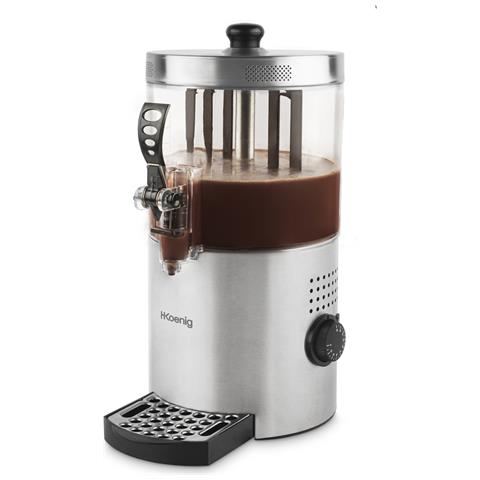 SHK800 Dispenser cioccolata calda, 1200W, Ciotola inox rimovibile da 3L, Termostato regolabile, Sistema antigoccia - Foto 1