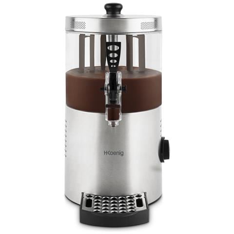 SHK800 Dispenser cioccolata calda, 1200W, Ciotola inox rimovibile da 3L, Termostato regolabile, Sistema antigoccia - Foto 6