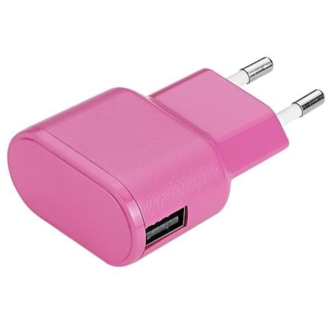 Apple Wall Charger 1USB 1A - Pink - Foto 1