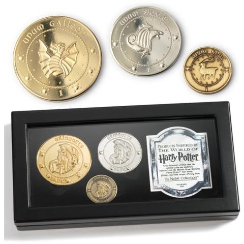 Noble Collection Monete Harry Potter Replica The Gringotts Bank Coin Collection Eprice