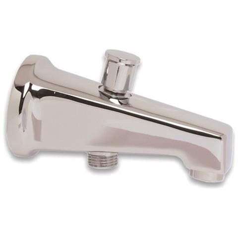 Bocca Erogazione Vasca Con Deviatore, Bocca Di Erogazione F3/4'' Per Vasca Con Deviatore Lunghezza Cm. 14 In Ottone Cromato - Foto 1