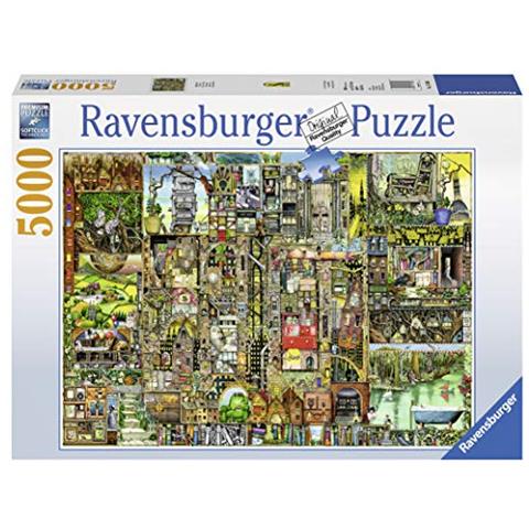 Puzzle Da 5000 Pezzi - Weird Town / Colin Thompson - Puzzle Per Adulti - Da 14 Anni - Foto 2