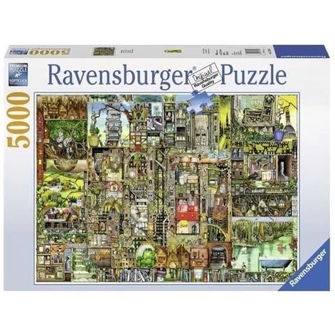 Puzzle Da 5000 Pezzi - Weird Town / Colin Thompson - Puzzle Per Adulti - Da 14 Anni - Foto 3