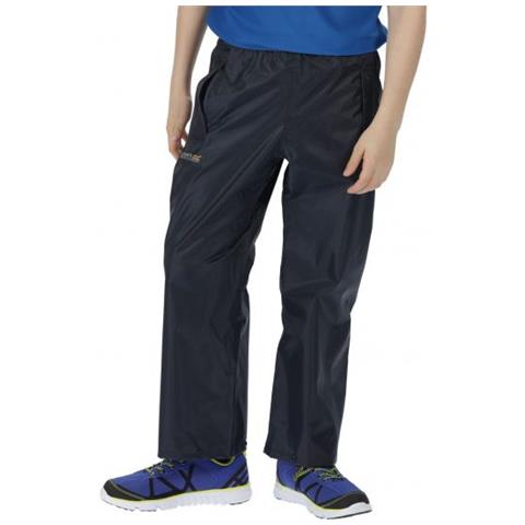 Kids Stormbreak Overtrousers Blu Scuro Pantalone Impermeabile Bambini Taglia 11/12a - Foto 1