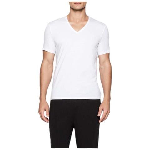 Pigiami Calvin Klein V Neck Ss 2 Pâck Abbigliamento Uomo M - Foto 1