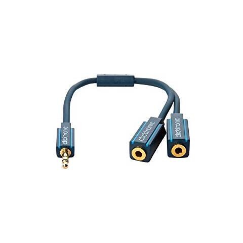 ver Cavo Sdoppiatore Stereo Jack 3,5 10 Cm Alta Qualit? Blu 0,1 Metri - Foto 9