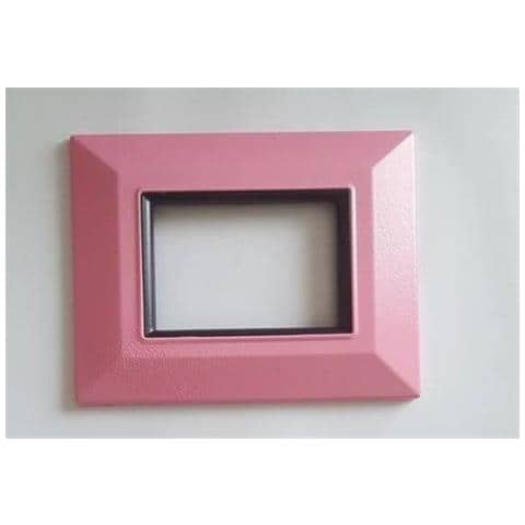Placca Placchetta Placchette Compatibili Per Serie Axolute Sq Colorate - Rosa 4 - Foto 1