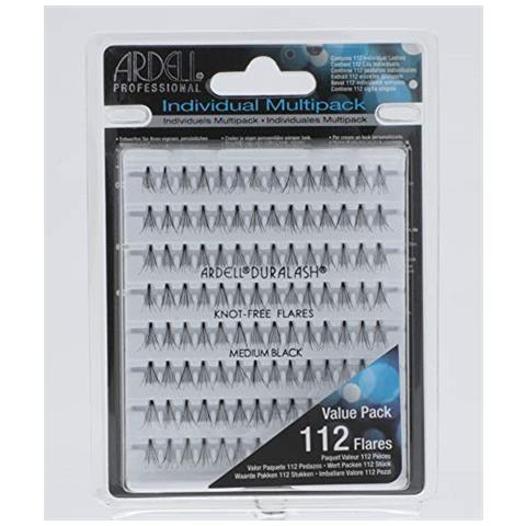 Gli Individui Ciglia Multipack Knot-free Medio, Nero - 1 Paio - Foto 1