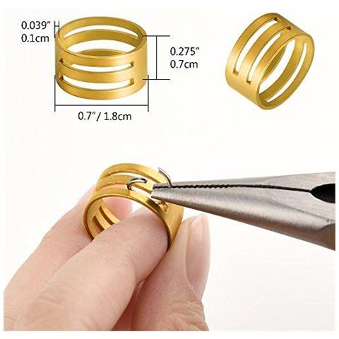Monili Che Fanno Kit I Monili Che Trovano Starter Corredo Di Attrezzi Con Le Pinze Per I Monili Che Fanno Per Riparazione Del Mestiere Di Diy - Foto 4