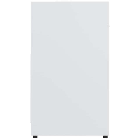 Armadio da Bagno Bianco 60x33x61 cm in Legno Multistrato - Foto 2