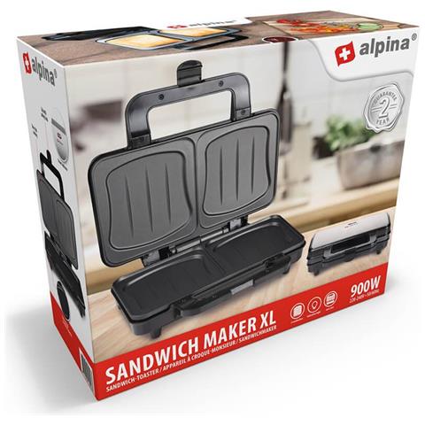 Griglia Per Panini Xl 900w - Foto 3