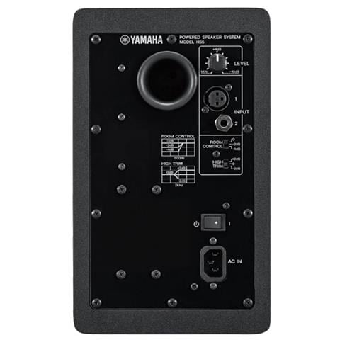 HS5 Studio monitor nearfield bass-reflex a due vie bi-amplificato con woofer da 5" e tweeter a cupola da 1". 45W LF oltre a sistema bi-amp 25W HF per amplificazione 70W ad alte prestazioni - Foto 2