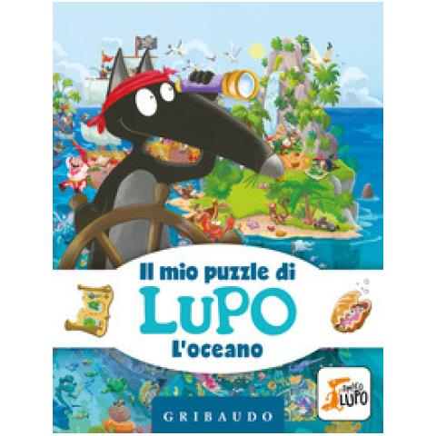 Orianne Lallemand - L'oceano. Il mio puzzle di Lupo. Amico Lupo. Ediz. a colori. Con puzzle - Foto 1