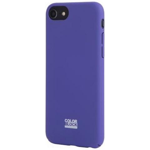 Cover Per Iphone Se / 8/7/6s / 6 Rigida Soft Touch, Viola - Foto 2