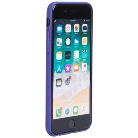 Cover Per Iphone Se / 8/7/6s / 6 Rigida Soft Touch, Viola - Foto 3