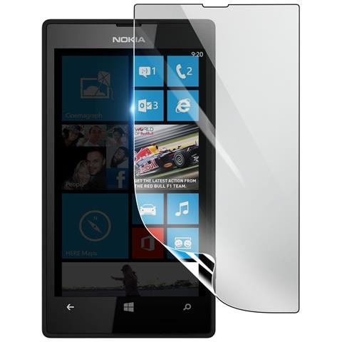 Salvadisplay Per Nokia Lumia 520 In Idrogel Anti-urto, Trasparente - Foto 1