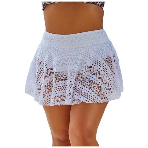 Costume Da Bagno Per Donna Pethuel Pantaloncini Da Mare Yy-0512-26 Bianco - Foto 1