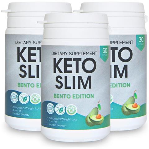 3x Ketoslim Bento - Dimagrimento Efficace, Bruciazione Dei Grassi, Riduzione Dei 30k - Foto 1