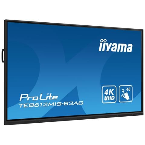 TE8612MIS-B3AG visualizzatore di messaggi Design chiosco 2,18 m (86") LCD Wi-Fi 400 cd /m² 4K Ultra HD Nero Touch screen Processore integrato Android 11 24/7 - Foto 17