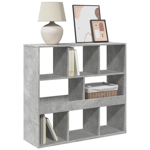 Libreria /divisorio Grigio Cemento 100x33x94,5 Cm - Foto 3