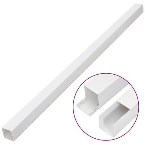 Canalina Per Cavi 100x60 Mm 10 M In Pvc - Foto 3
