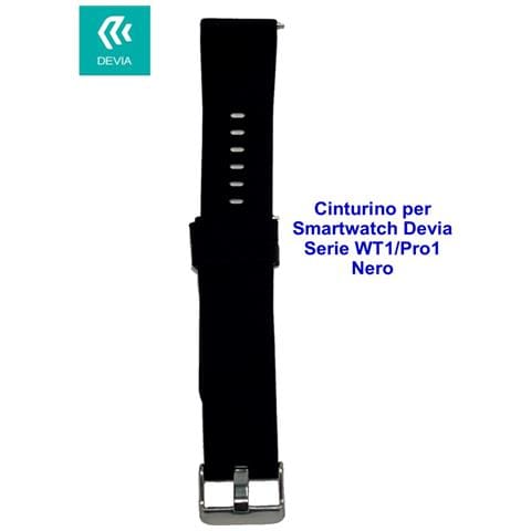 Cinturino per smartwatch Serie WT1 / Pro1 Nero - Foto 1