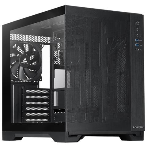 mATX Gehäuse GM-30B-M-OP, black Cubo Nero - Foto 1