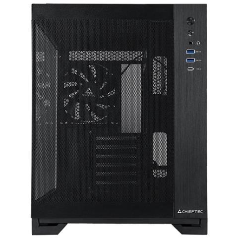mATX Gehäuse GM-30B-M-OP, black Cubo Nero - Foto 2