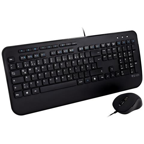 Tastiera e Mouse Cablato 0662919104776 Colore Nero - Foto 1