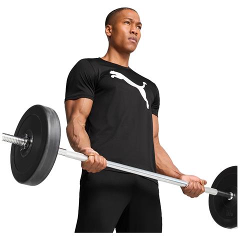 M Tad Essentials Solid Cat Tee 52592101, Uomini, Nero, M - Foto 1