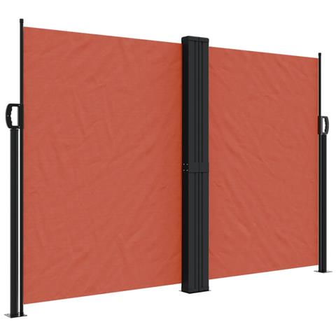 Tenda Da Sole Laterale Retrattile Terracotta 160x600 Cm - Foto 2