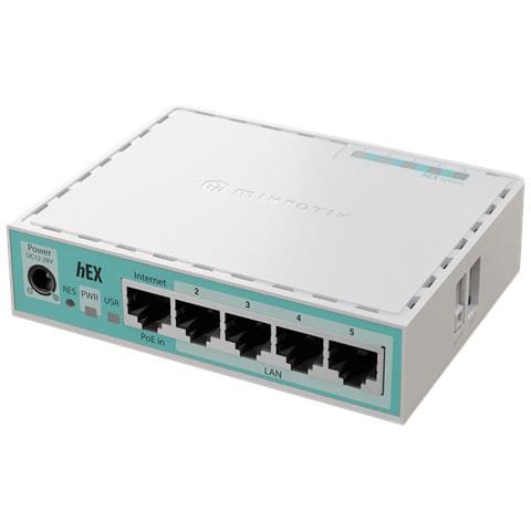 hEX router cablato Gigabit Ethernet Bianco - Foto 1